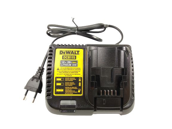 CARREGADOR DE BATERIA DEWALT DCB115-BR BIVOLT 12V/20V 4AH