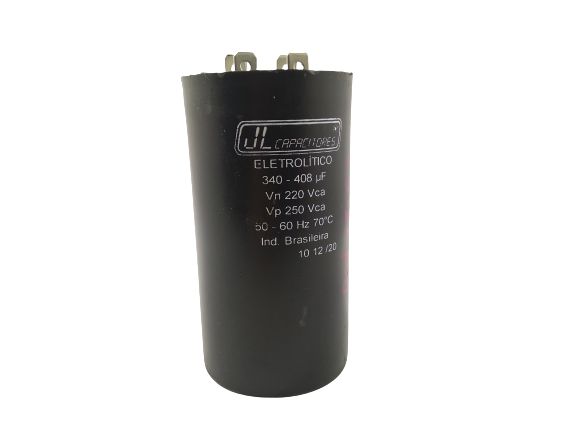 CAPACITOR ELETROLÍTICO 350-408UF 220V 50-60HZ 70ºC