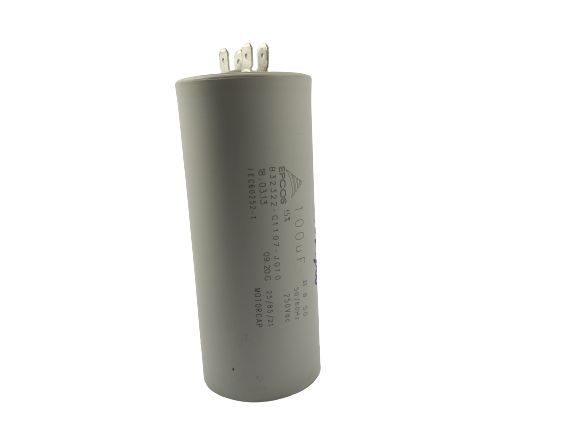 CAPACITOR MOTOR ELÉTRICO 100UF 50-60HZ 250V