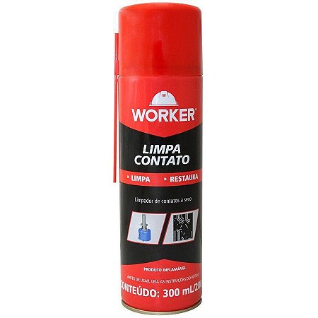 LIMPA CONTATO SPRAY 300ML/200G WORKER