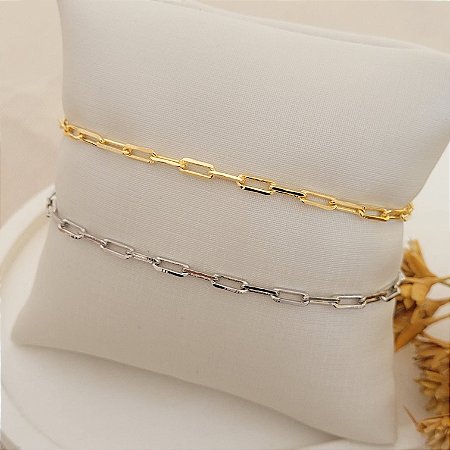 Pulseira Cartier Banhado