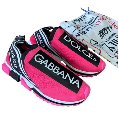 Tênis Dolce \u0026 Gabbana Sorrento PINK LANÇAMENTO - MAGAZINE - Moda feminina,  masculina, calçados, beleza, praia, acessórios