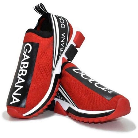 Tênis Unissex DOLCE & GABBANA Sorrento Vermelho