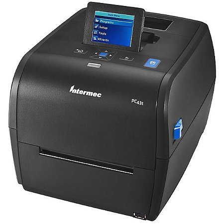 Impressora Térmica Intermec PC43t com Tela LCD / USB Bivolt - Cor Preta