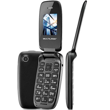 Celular MultLaser Up Flip Dual SIM 32MB