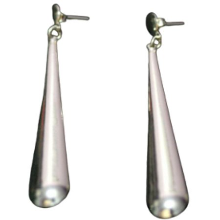 Brinco de Prata 925 Palito Liso