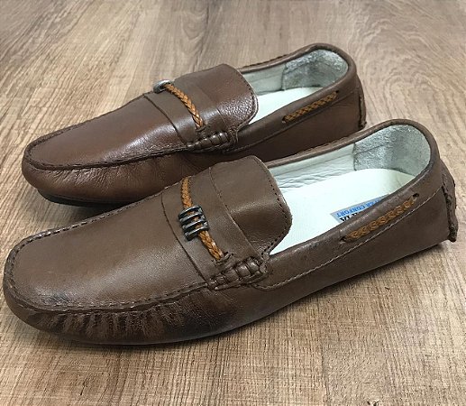 Mocassim Biografia - Cor Marrom