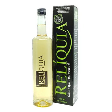 Cachaça Artesanal Relíquia Ouro Reserva 8 Anos - 750 ml