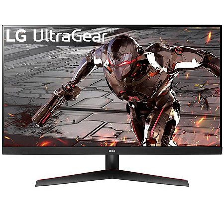 Games - Monitor LG Gaming de 32" UltraGear 32GN600-B Quad HD 16:9 com DisplayPort e HDMI Bivolt - Cor Preto