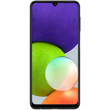 Smartphone Samsung Galaxy A22 SM-A225M Dual SIM 128GB de 6.4" 48 + 8 + 2 + 2MP / 13MP OS 11 - Cor Preto