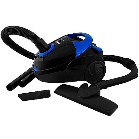Aspirador de Pó Britânia Faciclean 1420 1.200 Watts 220V ~ 50 / 60 Hz - Cor Preto com Azul