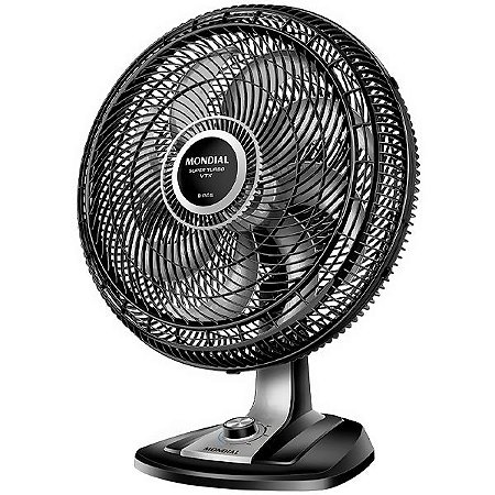 Ventilador Mondial Super Turbo VTX-50-8P 50" 8 Pás 150 Watts 220V ~ 50 / 60 Hz - Cor Preto com Cinza
