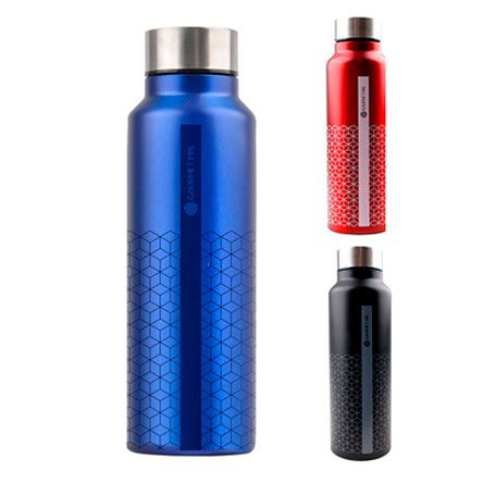 Garrafa de Inox Geométrico com 750 ml