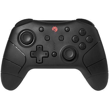 Games - Controle Sem Fio KRAB Arena KBPC20 para Nintendo Switch e PC - Cor Preto