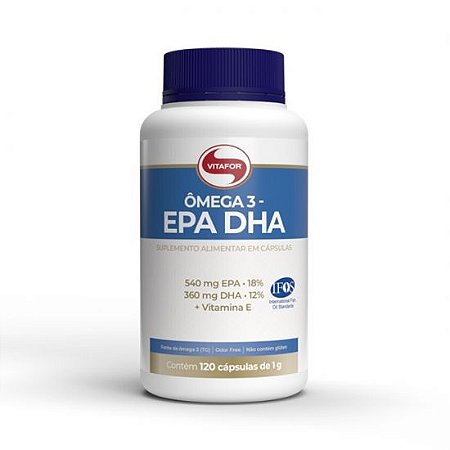 Ômega 3 EPA DHA 1g com 120 Caps - VitaFor