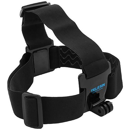 Faixa de cabeça para Câmera de Ação Telesin GP-HMS-T04 - Cor Preto