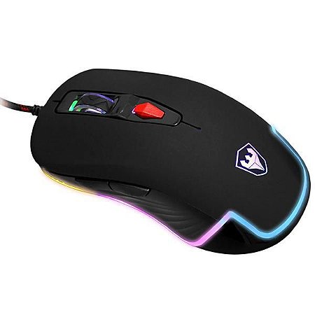 GAMES - Mouse Gaming Satellite A-94 USB até 3.200 CPI com Iluminação RGB ChromaI - Cor Preto