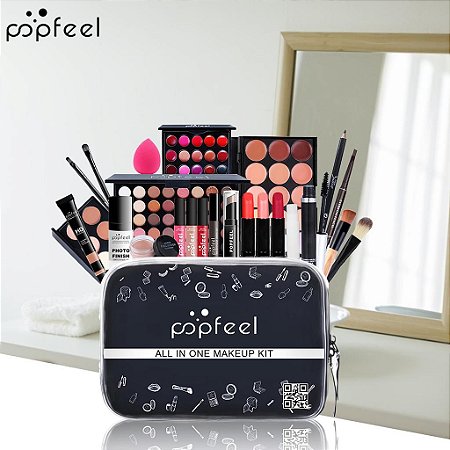 Conjunto Completo de Maquiagem Profissional Universal