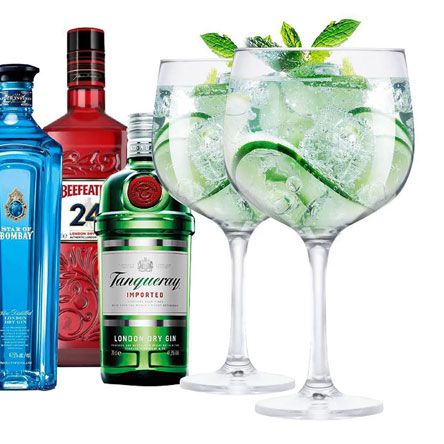 Jogo de Taças para Gin Gambo 705ml com 02 Peças Transparente RUVOLO