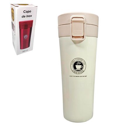 Copo Térmico GOLDEN RIO em Inox 360ml