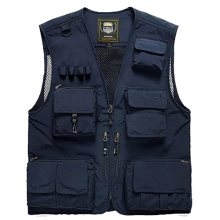 Colete Plus Size para Pesca Esportiva Universal