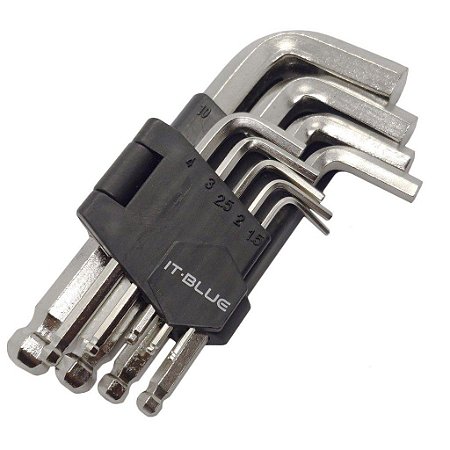 Ferramenta Jogo de Chave com 09 Peças Desenvolvida Parafusos “torx” para Automóveis