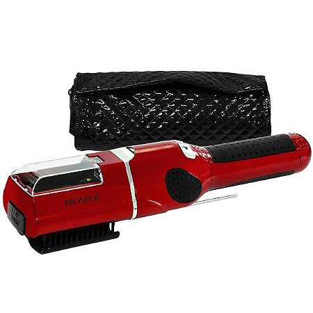 Aparador de Pontas Duplas PROSPER P-1108 Bivolt Vermelho