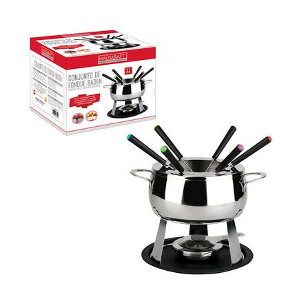 Fondue de Inox Baden com 11 Peças