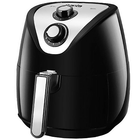 Fritadeira Elétrica Quanta QTAF400 1.500 Watts 220V ~ 50 60 Hz - Cor Preto com Prata