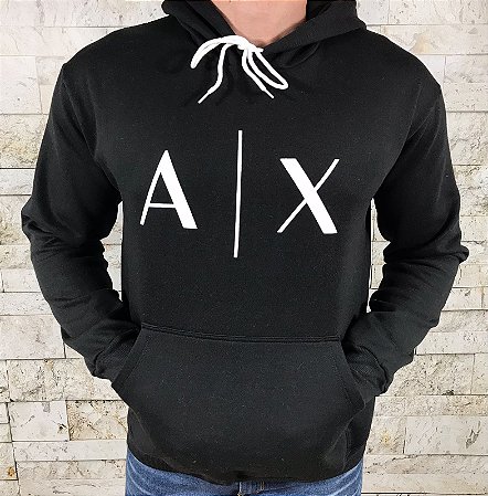 Blusa Moletom ARMANI A|X Preto