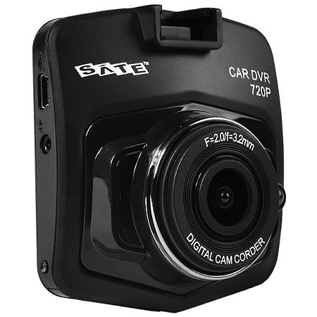 Câmera Automotiva Satellite de 1.0MP CMOS com Tela de 2.4 - Cor Preto