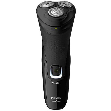 Barbeador PHILIPS Aqua Touch Recarregável Bivolt Preto