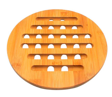 Descanso de Panela de Bambu 19x19cm OIKOS
