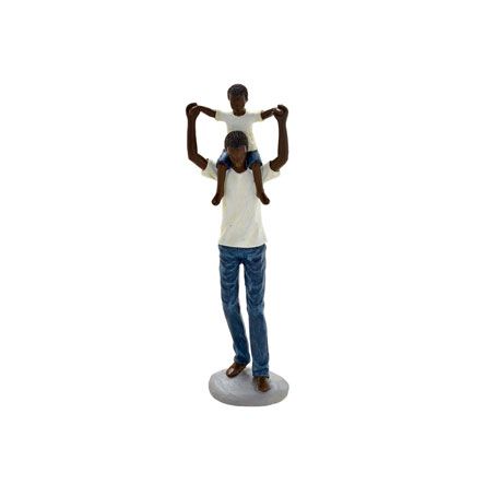 Escultura de Resina Dia dos Pais 07x28 cm Mabruk