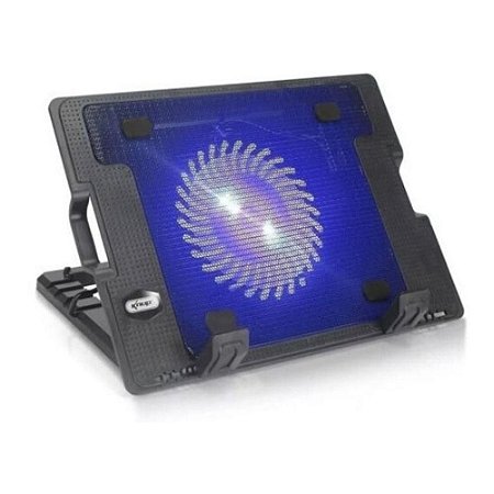 Suporte Para Notebook com Cooler Kp-9014 - Cor Preto