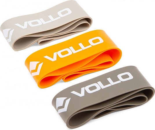 Conjunto Mini Faixas Exercício (Leve, Moderado, Forte) Vollo Sports