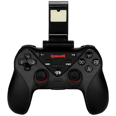 GAMES - Controle Sem Fio para Smartphone Redragon Ceres G812 com Bluetooth Preto