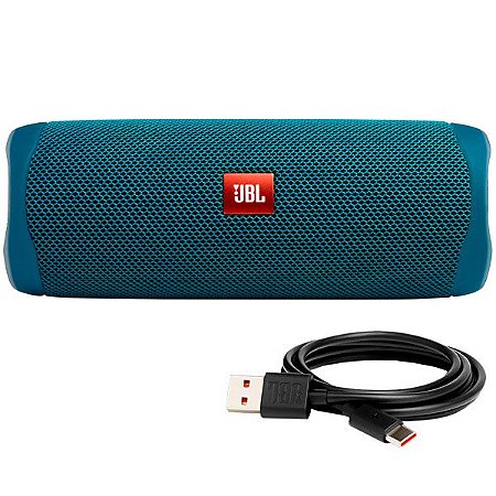 Speaker JBL Flip 5 Eco Edition 20 Watts RMS com Bluetooth Azul Oceano -  MAGAZINE - Moda, calçados, acessórios; eletrônicos; ferramentas; esporte e  fitness; joias; pet; suplementos; brinquedos;