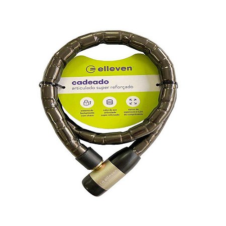 Cadeado 1,2M 22MM Reforçado para Moto