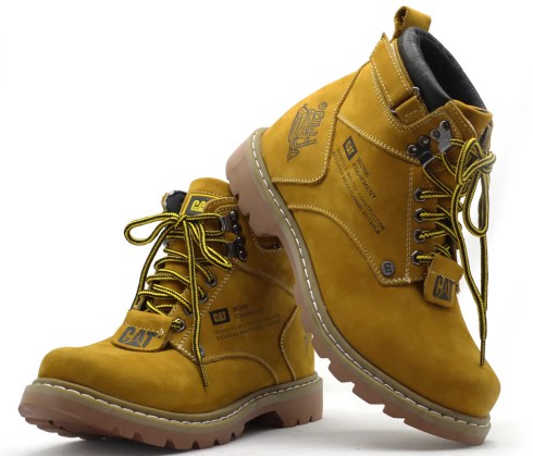 Bota Caterpillar preta linha premium - Calçados - Treze de Julho