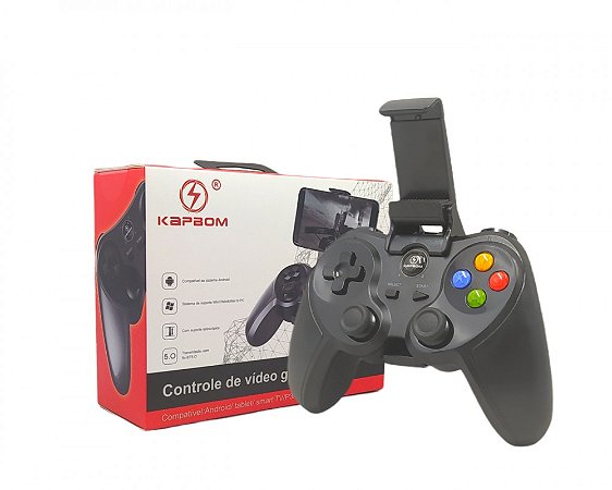 Controle de Jogo Wireless Bluetooth para Android, PC e Celular