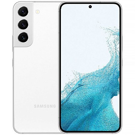 Smartphone Samsung Galaxy S22 Dual SIM de 128GB / 8GB RAM de 6.1" 50 + 12 + 10MP / 10MP Branco