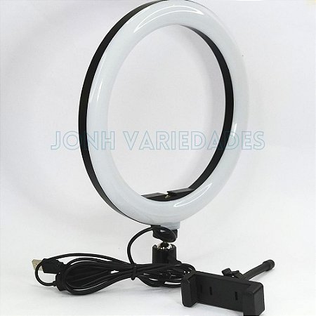 Ring light 10 RGB-26 com Tripé 2,10 m