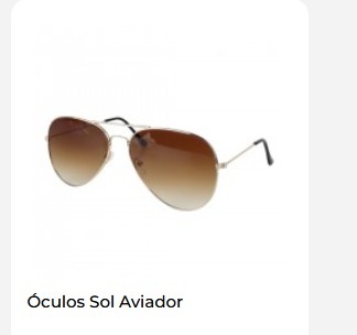 Óculos de Sol Aviador Unissex Orizom