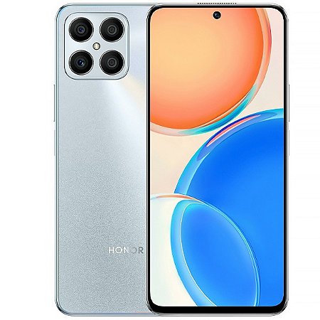 Smartphone Honor X8 TFY-LX3 Dual SIM de 128GB / 6GB RAM de 6.7" 64 + 5 + 2 + 2MP / 16MP Prata