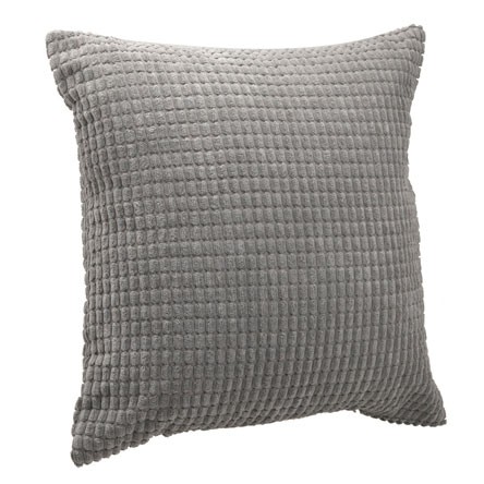 Almofada em Poliéster Cinza MABRUK 45x45 cm