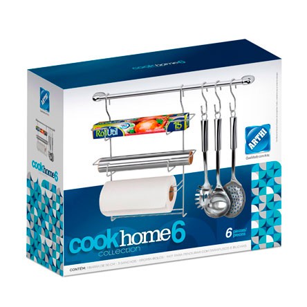 Conjunto Cook Home 6 Collection com 06 Peças ARTHI