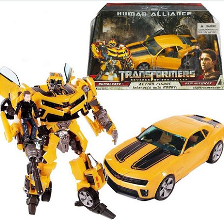 Brinquedo Robô Transformer Bumblebee Clássico