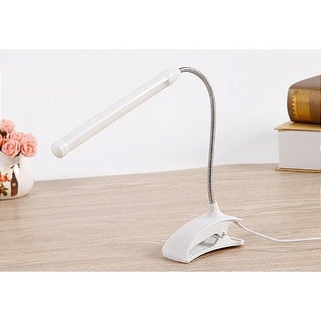 Luminária LED USB com Presilha