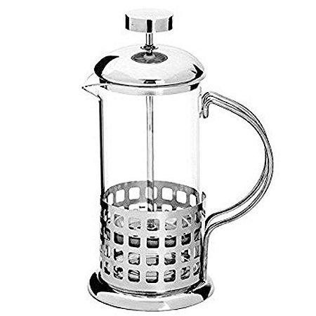 Cafeteira Francesa 350 ml Prensa Vidro Inox